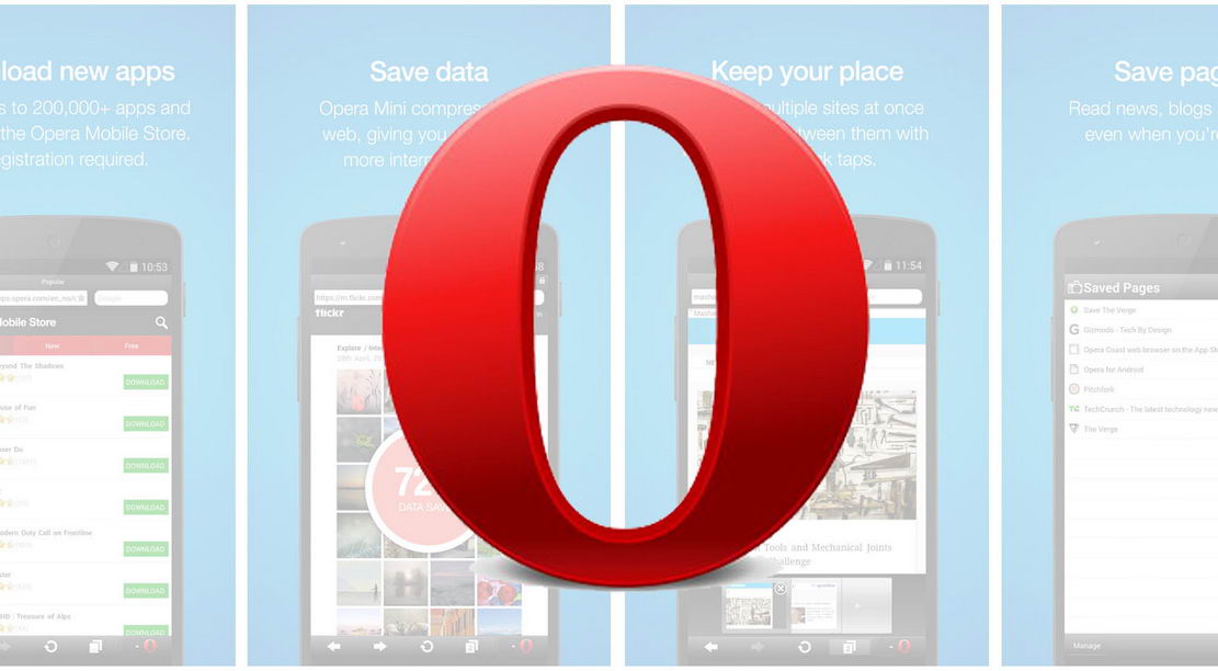 opera mini downloads for android